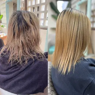 ミディアム dolphin ドルフィンのヘアスタイル