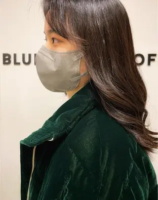 セミロング カラー 高橋 涼香のヘアスタイル