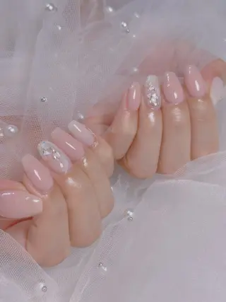 ネイル 🩵ニヨ ネイル ☁️のネイルデザイン