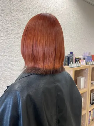 ミディアム カラー ヘアアレンジ 🍒KIKUCHI KANAE🍒のヘアスタイル