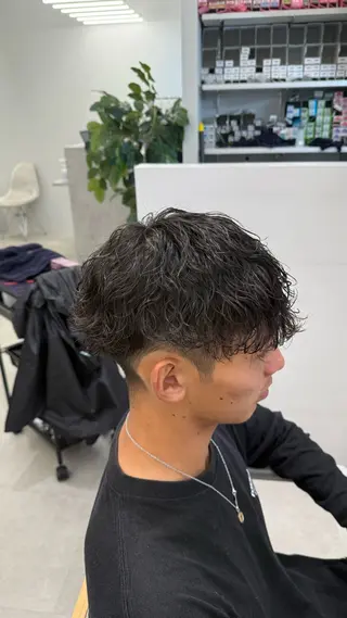 ショート メンズ Joule 植木永遠のヘアスタイル