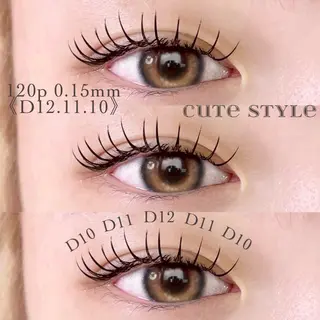 マツエク・マツパ 大阪梅田 SAKI 韓国風束感まつ毛のマツエク・マツパデザイン