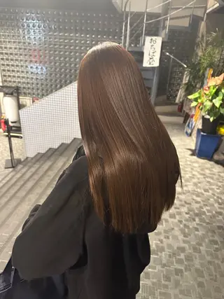 ロング カラー 透明感カラー🩷 Mizuki🤍のヘアスタイル