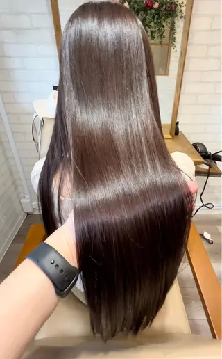 ロング カラー 白髪世代の悩み解決 阿部耕大のヘアスタイル