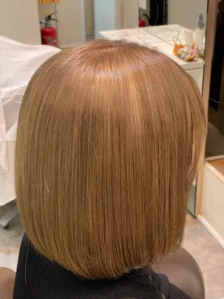 ショート カラー abie hair所属・コスパ◎/ナチュラル カラー/グレイ/佑壮のヘアスタイル