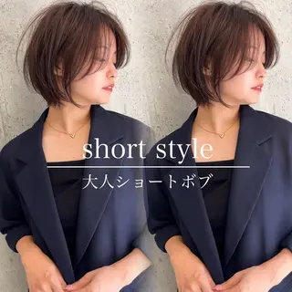ショート 美髪艶髪/小顔カット 💎廣田浩輔のヘアスタイル