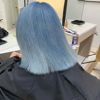 ミディアム カラー 韓国風/顔周りカット /髪質改善RYOTAのヘアスタイル