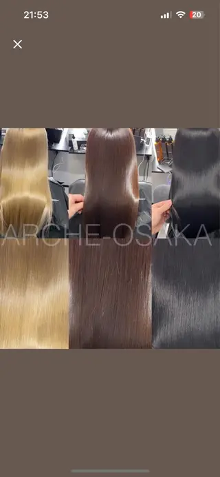ロング 心斎橋美容室 ARCHEあやかのヘアスタイル