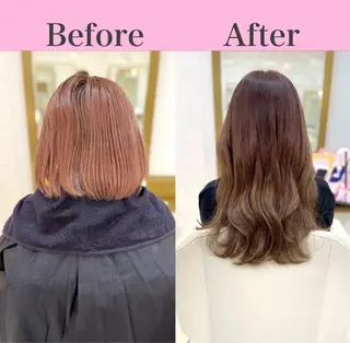 ロング 林 唯翔のヘアスタイル