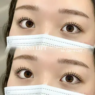 マツエク・マツパ CURE MORITAのマツエク・マツパデザイン