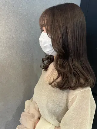 ロング カラー ヘアアレンジ 酸性縮毛矯正 梅田茶屋町 Juriのヘアスタイル