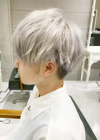 ショート カラー ヘアアレンジ メンズ Days 透明感カラーのヘアスタイル