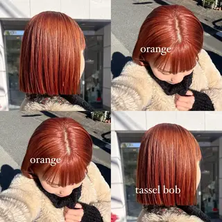 ショート カラー yuuka/ボブ/ダ ブルカラー/髪質改善のヘアスタイル