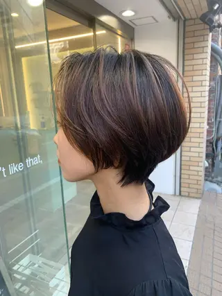 ショート 🟤TAP🟤 木曳野　金沢店のヘアスタイル