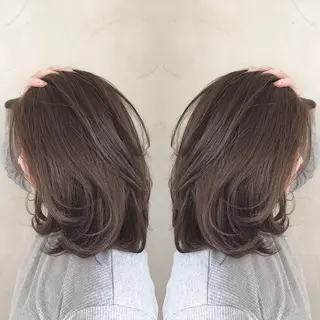セミロング カラー she2.shinjuku所属・顧客様専用予約 新規予約不可のヘアスタイル