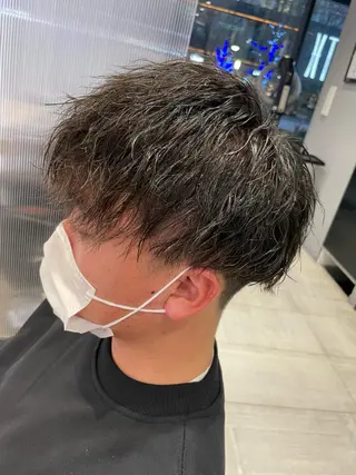 パーマ メンズ アースセンター南所属・センター南 大引 優のヘアスタイル