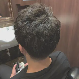 メンズ プレミアムバーバー 草野のヘアスタイル