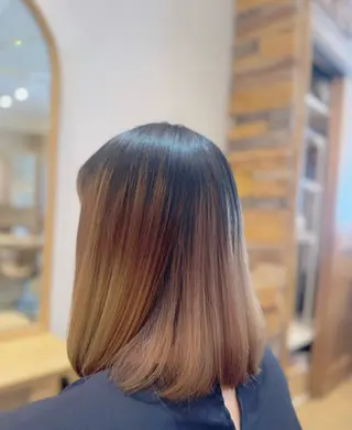 ミディアム 新宿三丁目💜 空陽💙のヘアスタイル