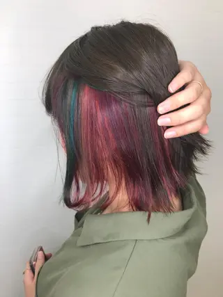 ミディアム カラー 💜ツヤヘアケア🩷 サトウシュンスケのヘアスタイル