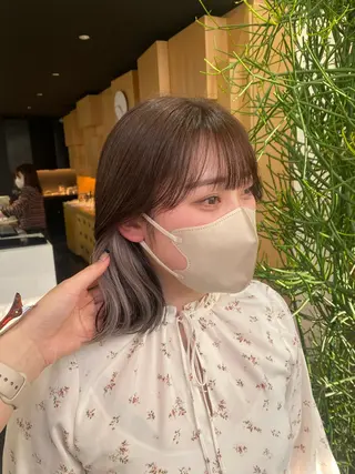 ミディアム カラー 【hotpepper 移行中】 hinaのヘアスタイル