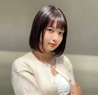 ミディアム カラー 藤山大地/髪質改善 /透明感/ブリーチのヘアスタイル