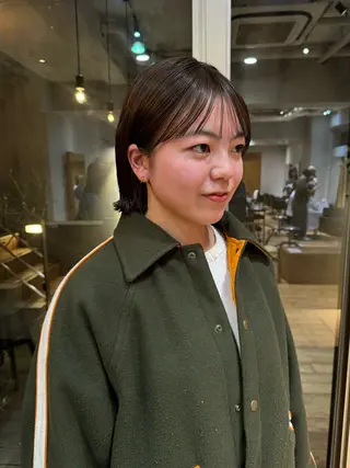 ショート ボブ/ショート 吉田竣のヘアスタイル