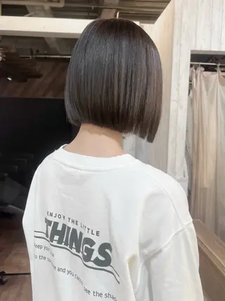 ショート カラー カラー✖️髪質改善 Miiのヘアスタイル