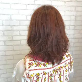 ミディアム カラー 中川 拓弥のヘアスタイル