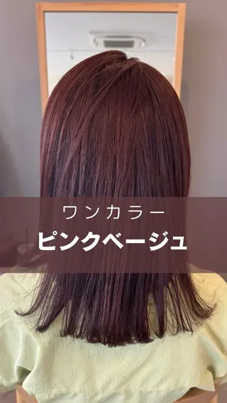 カラー toca...所属・KANOKA (toca...)のヘアスタイル
