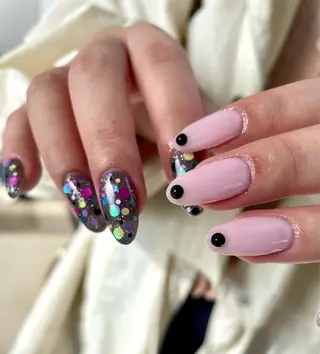 セミロング m kaori𓃟のネイルデザイン