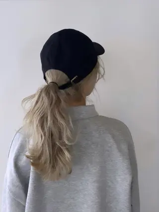 ミディアム パーマ ヘアアレンジ マツエク・マツパ ネイル アイブロウ yelm ［official］のヘアスタイル