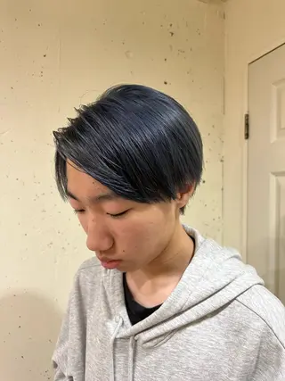 カラー 🐈ブリーチ/ショー ト/ボブmiyu🐈のヘアスタイル