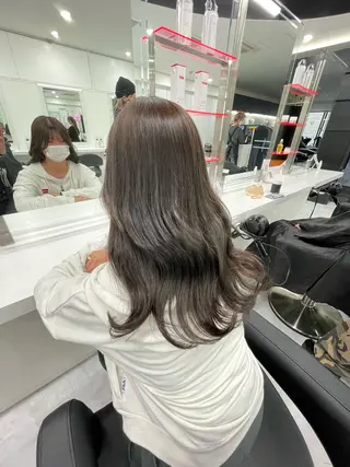 ロング 💍大人デザイン /ハイトーン♡リクトのヘアスタイル