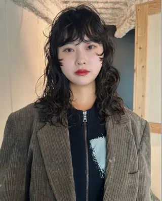 ミディアム FILMS hotchiのヘアスタイル