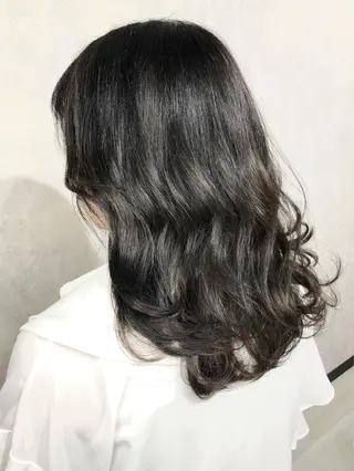 ミディアム 💗艶カラー💗 CECILのヘアスタイル