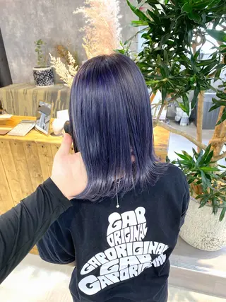 ミディアム カラー 【.ico】心斎橋 飛田ゆうきのヘアスタイル