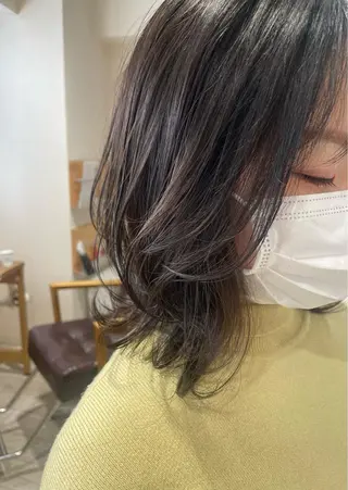 ミディアム カラー Feria所属・カウンセリング重視 🌿Tsuyukiのヘアスタイル