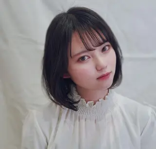 ミディアム 社内カット講師・店長 菅原賢一のヘアスタイル