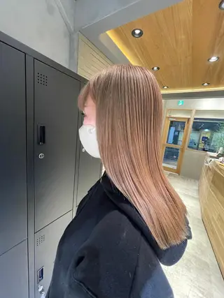 ロング カラー lafith hair dope所属・[外国人風カラー] 店長 田中健太のヘアスタイル