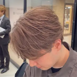 ショート カラー メンズ 今田理来 メンズヘア‪✂︎‬のヘアスタイル