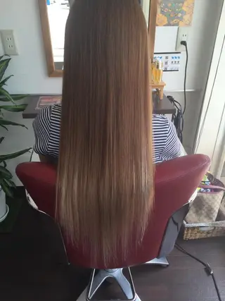 ロング Wakita Masakiのヘアスタイル