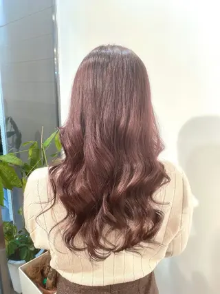 カラー 🎀暖色/ ピンク🎀seinaのヘアスタイル