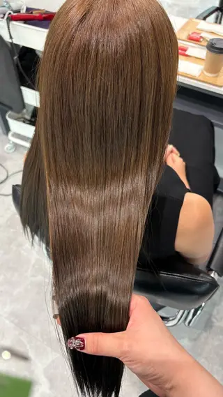 ロング カラー 彩華 🎀 西梅田美容室のヘアスタイル