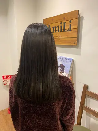 ミディアム カラー china/ボブ/ ブリーチカラーのヘアスタイル