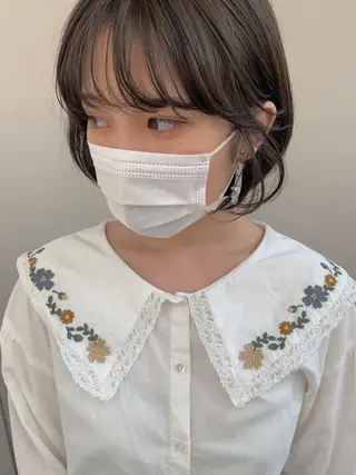 ショート カラー ayaka 髪質改善/レイヤーのヘアスタイル