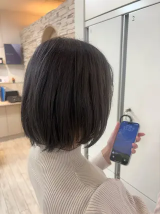 ショート カラー CREA渋沢 モデル募集🌺アイナのヘアスタイル