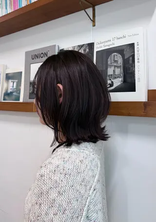 ミディアム カラー ㅤㅤㅤㅤㅤㅤ りなのヘアスタイル