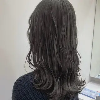 カラー 🍀癒しヘッドスパ付 🍀艶カラー💚真凜のヘアスタイル