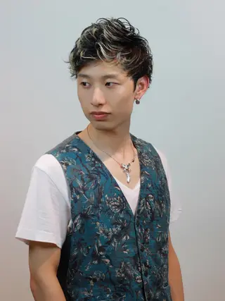 メンズ 中島 稔/稲毛メンズパーマのヘアスタイル