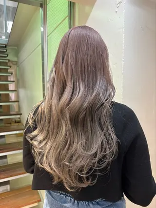 ロング カラー 大人カラー✳︎ボブ 横関由美のヘアスタイル